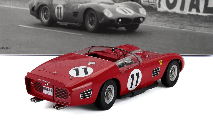FERRARI | 250 TR61 3.0L V12 TEAM SEFAC N 11 2nd 24h LE MANS 1961 MIKE PARKES - WILLY MAIRESSE | RED