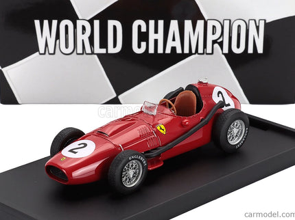Ferrari F1 Dino 246 N°2 Majster Sveta 2. Miesto British GP 1958 Mike Hawthorn 1:43 Brumm červená