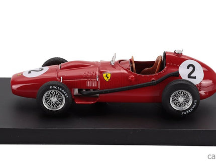 Ferrari F1 Dino 246 N°2 Majster Sveta 2. Miesto British GP 1958 Mike Hawthorn 1:43 Brumm červená