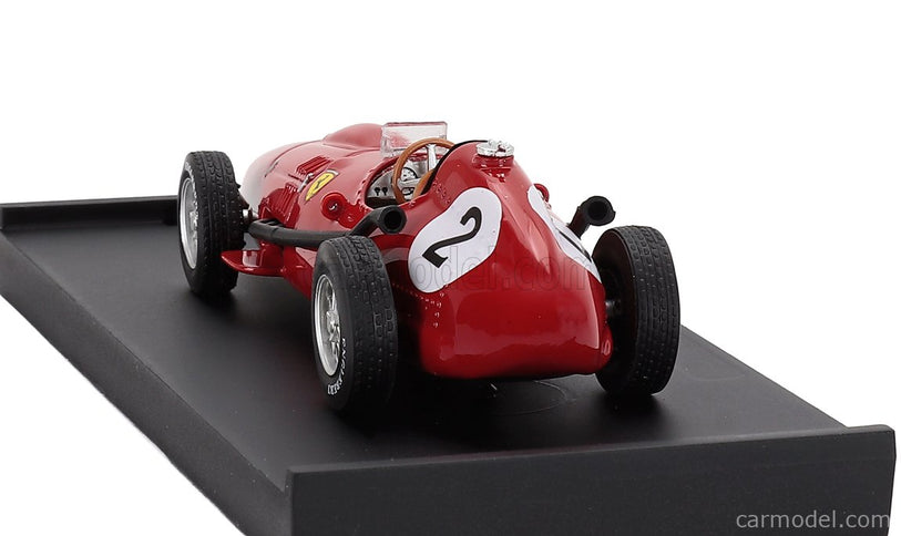 Ferrari F1 Dino 246 N°2 Majster Sveta 2. Miesto British GP 1958 Mike Hawthorn 1:43 Brumm červená