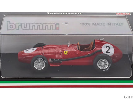 Ferrari F1 Dino 246 N°2 Majster Sveta 2. Miesto British GP 1958 Mike Hawthorn 1:43 Brumm červená