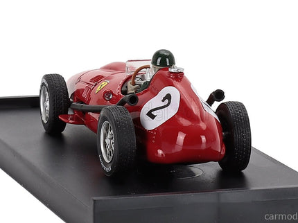 Ferrari F1 Dino 246 N°2 Majster Sveta 2. Miesto British GP 1958 Mike Hawthorn - With Driver Figúrka 1:43 Brumm červená