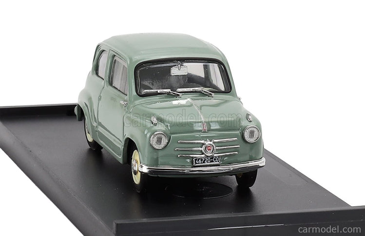 Fiat 600 Berlina 1-SERIES 1955 1:43 Brumm zelená Chiaro - zelená