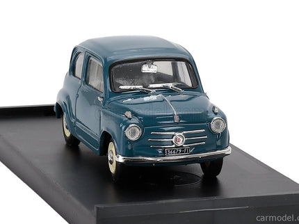 Fiat 600 Berlina 1-SERIES 1955 1:43 Brumm modrá Chiaro - modrá