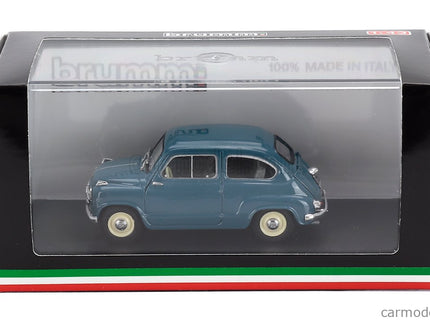 Fiat 600 Berlina 1-SERIES 1955 1:43 Brumm modrá Chiaro - modrá