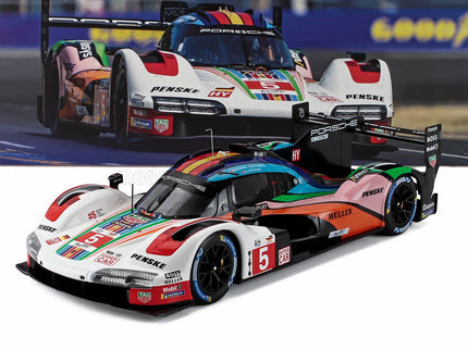 PORSCHE | 963 9RD 4.6L TURBO V8 TEAM PORSCHE PENSKE MOTORSPORT N 5 24h LE MANS 2023 DANE CAMERON - MICHAEL CHRISTENSEN - FREDERIC MAKOWIECKI | VARIOUS