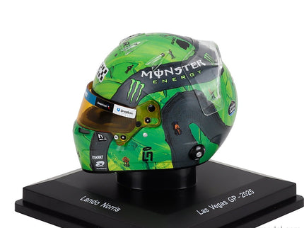 Bell Helmet Helma F1 Lando Norris Majster Sveta Team Mclaren N°4 Las Vegas USA GP 2025 1:5 Spark Model zelená čierna