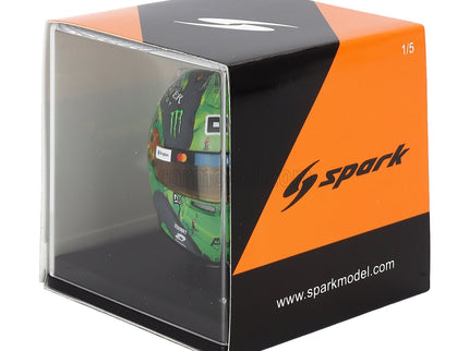Bell Helmet Helma F1 Lando Norris Majster Sveta Team Mclaren N°4 Las Vegas USA GP 2025 1:5 Spark Model zelená čierna