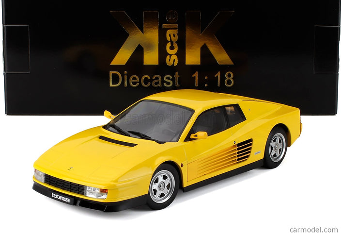 Ferrari Testarossa 1986 1:18 KK Scale žltá