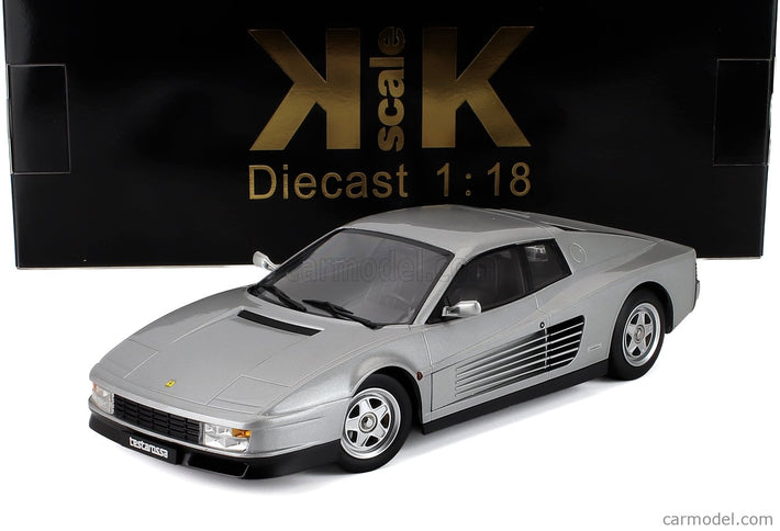 Ferrari Testarossa 1986 1:18 KK Scale strieborná