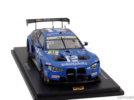 BMW 4-SERIES M4 GT3 Team Schubert Motorsport N°33 DTM Sezóna 2025 Rene Rast 1:43 Spark Model modrá čierna