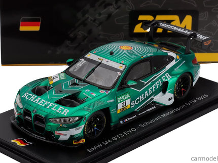 BMW 4-SERIES M4 GT3 Team Schubert Motorsport N°11 Sezóna 2025 Marco Wittmann 1:43 Spark Model zelená čierna