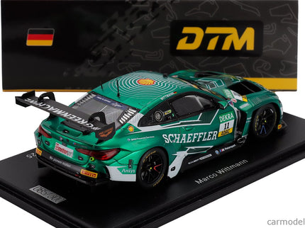 BMW 4-SERIES M4 GT3 Team Schubert Motorsport N°11 Sezóna 2025 Marco Wittmann 1:43 Spark Model zelená čierna