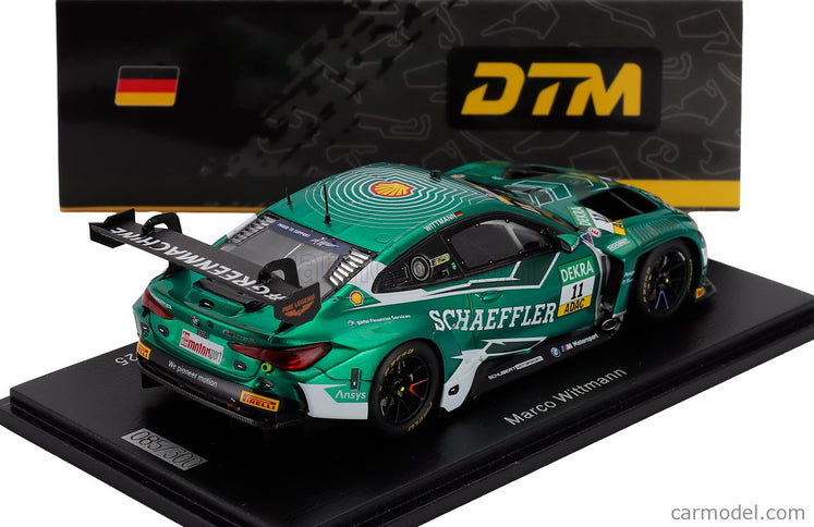 BMW 4-SERIES M4 GT3 Team Schubert Motorsport N°11 Sezóna 2025 Marco Wittmann 1:43 Spark Model zelená čierna