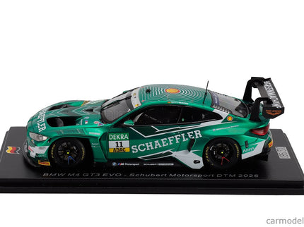 BMW 4-SERIES M4 GT3 Team Schubert Motorsport N°11 Sezóna 2025 Marco Wittmann 1:43 Spark Model zelená čierna