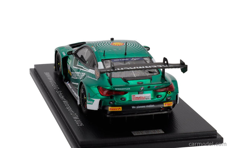 BMW 4-SERIES M4 GT3 Team Schubert Motorsport N°11 Sezóna 2025 Marco Wittmann 1:43 Spark Model zelená čierna