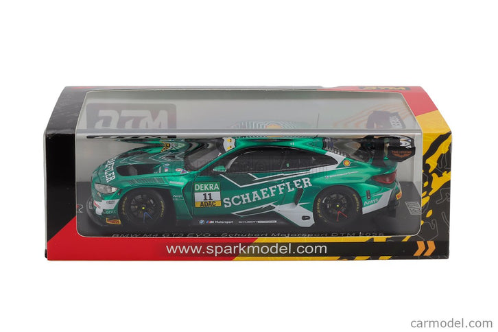 BMW 4-SERIES M4 GT3 Team Schubert Motorsport N°11 Sezóna 2025 Marco Wittmann 1:43 Spark Model zelená čierna