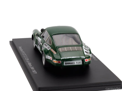 Porsche 911S 2.2L F6 Team Paul Watson Race Organisation N°44 24h Le Mans 1971 Richard Bond - Paul Vestey 1:43 Spark Model zelená
