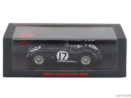 Jaguar C-Type 3.4L S6 Team Jaguar Cars Ltd N°17 2. Miesto 24h Le Mans 1953 Stirling Moss - Peter Walker 1:43 Spark Model British Racing zelená