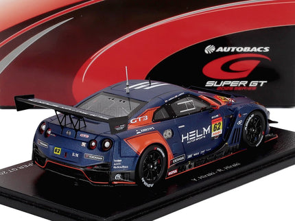 NISSAN | GT-R NISMO GT3 TEAM HELM MOTORSPORTS N 62 GT300 CLASS SUPER GT 2025 YUYA HIRAKI - REIJI HIRAKI | MATT BLUE ORANGE