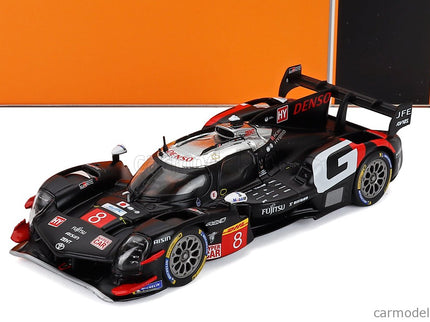 Toyota GR010 Hybrid Team GR Racing N°8 4. Miesto 6h Spa 2025 Mike Conway - Kamui Kobayashi - Nyck De Vries 1:43 IXO Models čierna