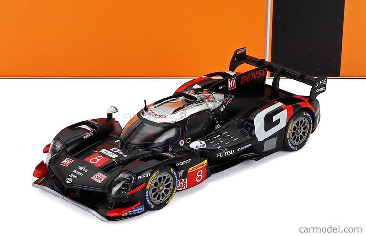 Toyota GR010 Hybrid Team GR Racing N°8 4. Miesto 6h Spa 2025 Mike Conway - Kamui Kobayashi - Nyck De Vries 1:43 IXO Models čierna