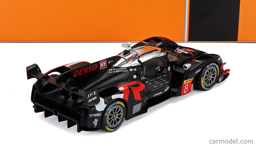Toyota GR010 Hybrid Team GR Racing N°8 4. Miesto 6h Spa 2025 Mike Conway - Kamui Kobayashi - Nyck De Vries 1:43 IXO Models čierna