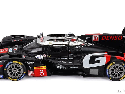 Toyota GR010 Hybrid Team GR Racing N°8 4. Miesto 6h Spa 2025 Mike Conway - Kamui Kobayashi - Nyck De Vries 1:43 IXO Models čierna