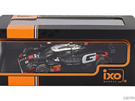 Toyota GR010 Hybrid Team GR Racing N°8 4. Miesto 6h Spa 2025 Mike Conway - Kamui Kobayashi - Nyck De Vries 1:43 IXO Models čierna