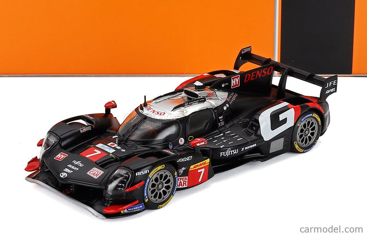 Toyota GR010 Hybrid Team GR Racing N°7 6h Spa 2025 Sebastian Buemi - Brendon Hartley - Ryo Hirakawa 1:43 IXO Models čierna