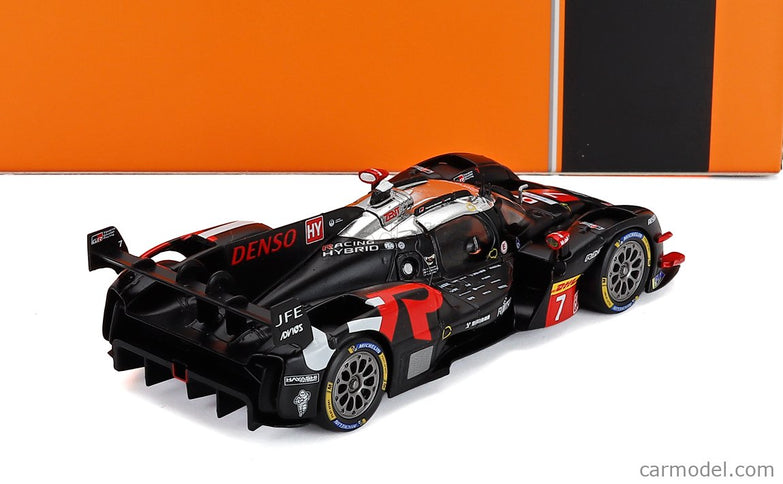 Toyota GR010 Hybrid Team GR Racing N°7 6h Spa 2025 Sebastian Buemi - Brendon Hartley - Ryo Hirakawa 1:43 IXO Models čierna
