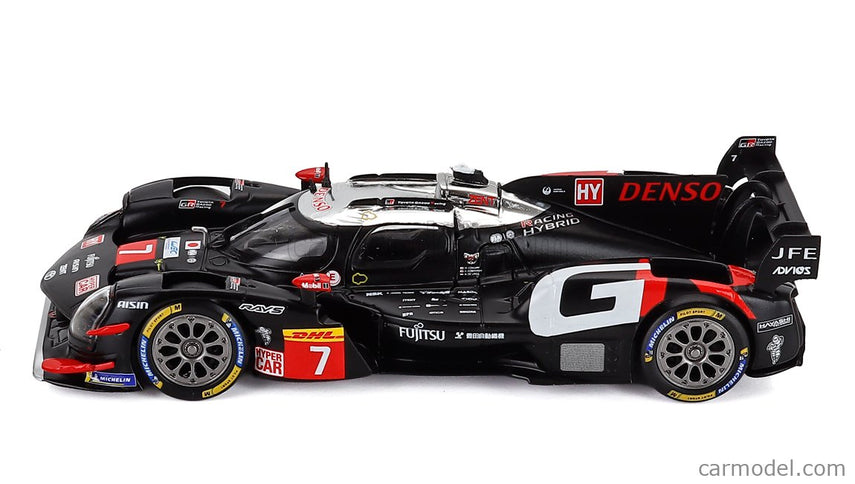 Toyota GR010 Hybrid Team GR Racing N°7 6h Spa 2025 Sebastian Buemi - Brendon Hartley - Ryo Hirakawa 1:43 IXO Models čierna
