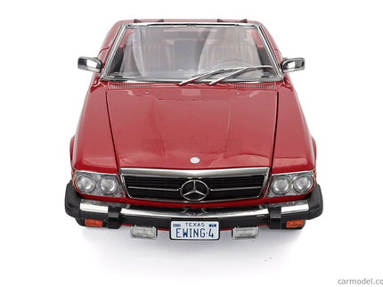 Mercedes Benz SL-Class 450SL (R107) Cabriolet USA Version 1979 1:12 KK Scale červená