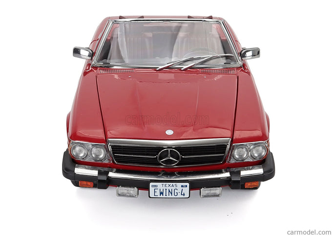 Mercedes Benz SL-Class 450SL (R107) Cabriolet USA Version 1979 1:12 KK Scale červená