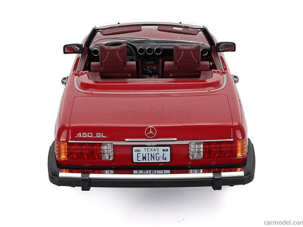 Mercedes Benz SL-Class 450SL (R107) Cabriolet USA Version 1979 1:12 KK Scale červená