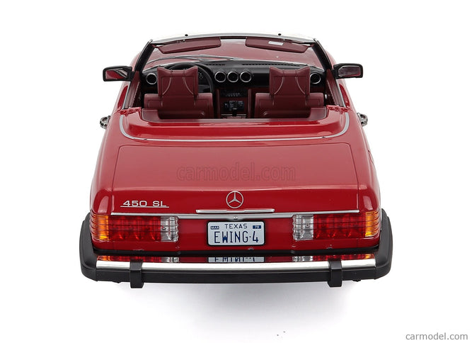 Mercedes Benz SL-Class 450SL (R107) Cabriolet USA Version 1979 1:12 KK Scale červená