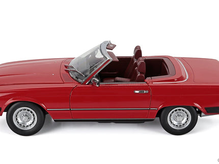 Mercedes Benz SL-Class 450SL (R107) Cabriolet USA Version 1979 1:12 KK Scale červená