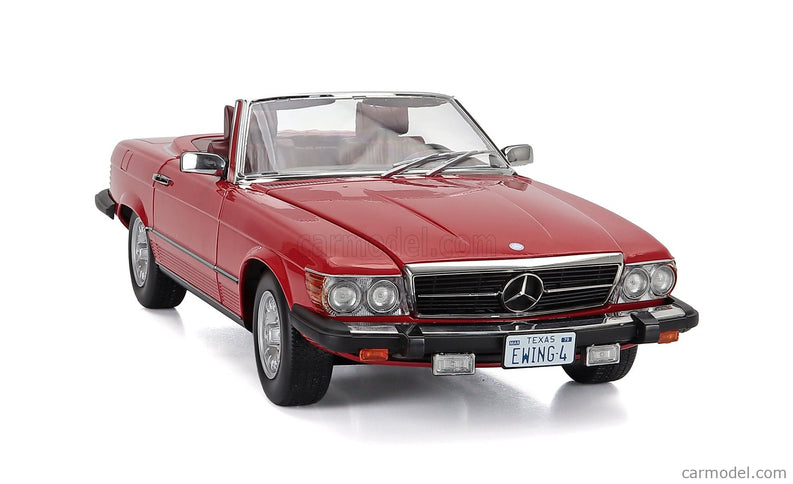 Mercedes Benz SL-Class 450SL (R107) Cabriolet USA Version 1979 1:12 KK Scale červená