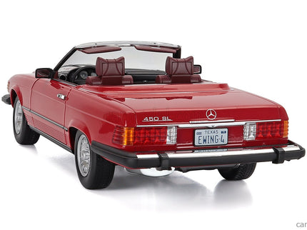 Mercedes Benz SL-Class 450SL (R107) Cabriolet USA Version 1979 1:12 KK Scale červená