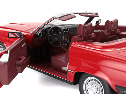 Mercedes Benz SL-Class 450SL (R107) Cabriolet USA Version 1979 1:12 KK Scale červená