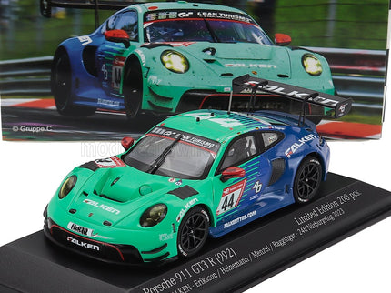 PORSCHE | 911 992 GT3 R TEAM FALKEN MOTORSPORTS N 44 24h NURBURGRING 2023 JOEL ERIKSSON - TIM HEINEMANN - NICO MENZEL - MARTIN RAGGINGER | GREEN BLUE