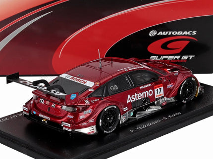 HONDA | CIVIC TYPE R-GT TEAM ASTEMO REAL RACING N 17 GT500 CLASS SUPER GT 2025 KOUDAI TSUKAKOSHI - SYUN KOIDE | RED