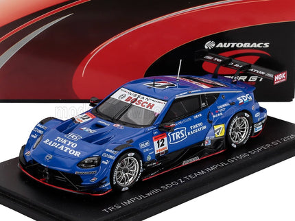 NISSAN | Z NISMO TEAM TRS IMPUL N 12 GT500 CLASS SUPER GT 2025 KAZUKI HIRAMINE - BERTRAND BAGUETTE | BLUE