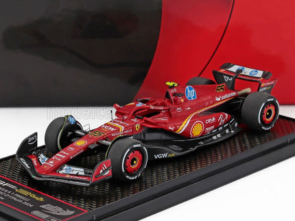 FERRARI | F1  SF-24 TEAM SCUDERIA FERRARI N 55 4th MONZA GP 2024 CARLOS SAINZ | RED BLACK