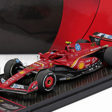 FERRARI | F1  SF-24 TEAM SCUDERIA FERRARI N 55 4th MONZA GP 2024 CARLOS SAINZ | RED BLACK