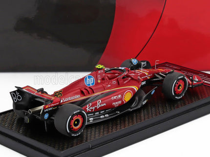FERRARI | F1  SF-24 TEAM SCUDERIA FERRARI N 55 4th MONZA GP 2024 CARLOS SAINZ | RED BLACK