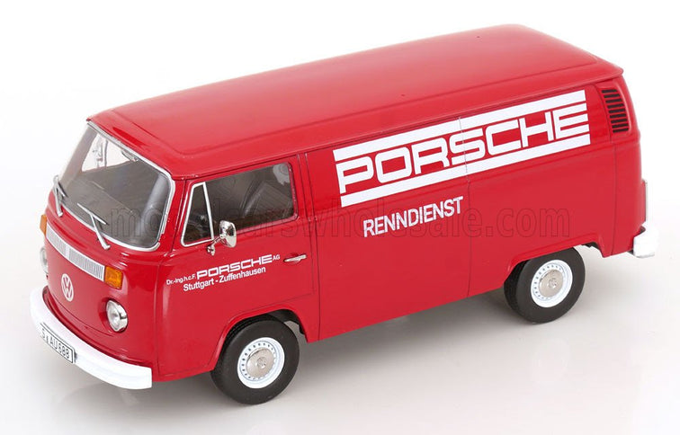 VOLKSWAGEN | T2b DELIVERY VAN PORSCHE RENNDIENST 1972 | RED