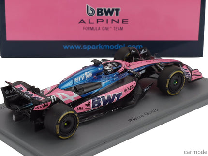 Alpine F1 A525 Team Bwt Alpine N°10 Abu Dhabi GP 2025 Pierre Gasly 1:43 Spark Model čierna modrá ružová