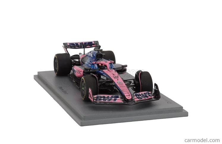 Alpine F1 A525 Team Bwt Alpine N°10 Abu Dhabi GP 2025 Pierre Gasly 1:43 Spark Model čierna modrá ružová