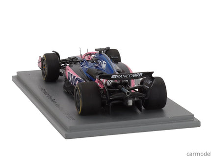 Alpine F1 A525 Team Bwt Alpine N°10 Abu Dhabi GP 2025 Pierre Gasly 1:43 Spark Model čierna modrá ružová
